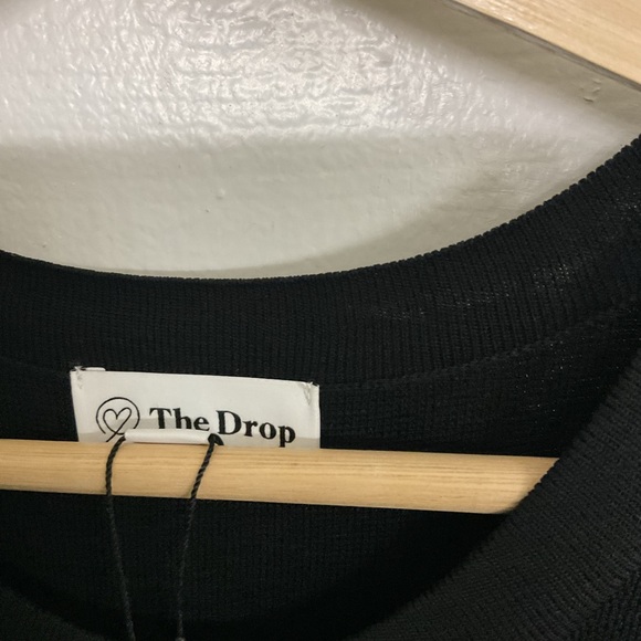 THE DROP   Elegant Black Sleeveless Dress SIZE L - Picture 7 of 8